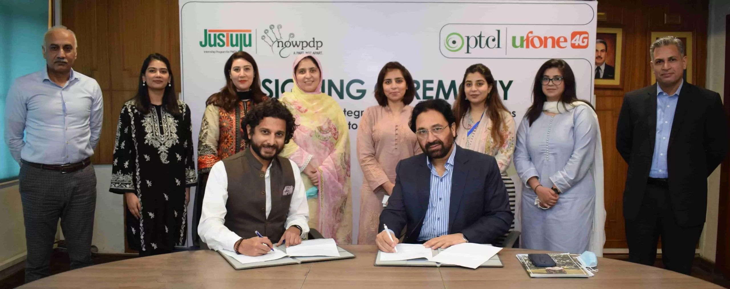 PTCL Group joins hands with NOWPDP for Justuju Internship Program for Persons with Disabilities 