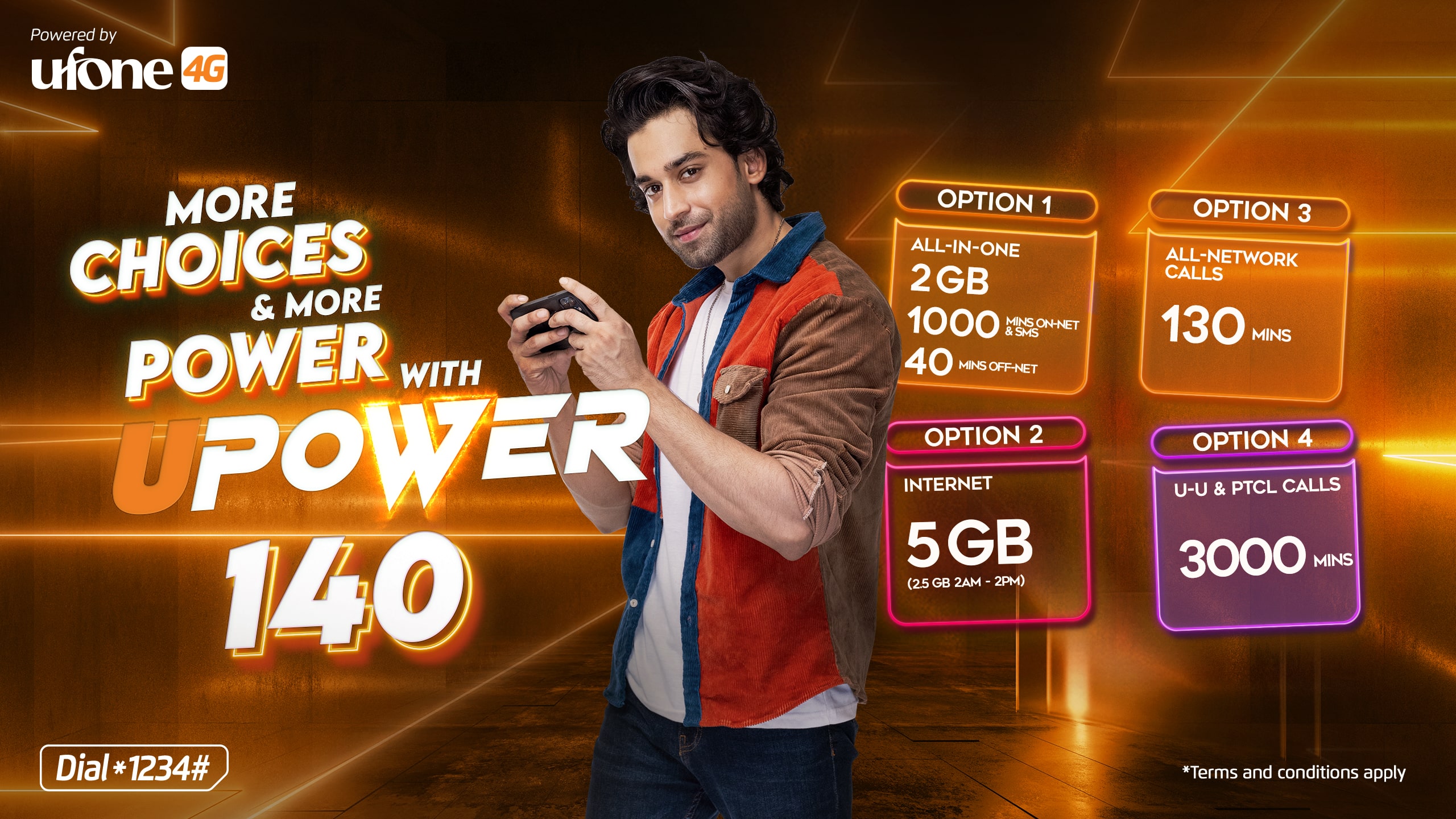 Ufone 4G expands its bundle portfolio by launching 'UPower 140' - Ufone 4G